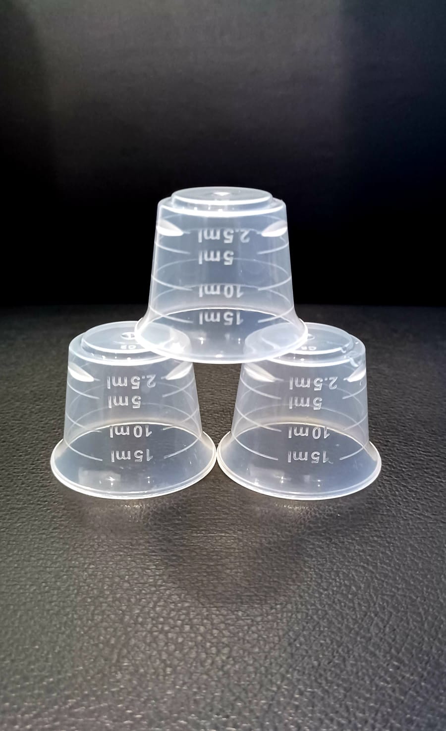 15ml transparent bell shape m.cap