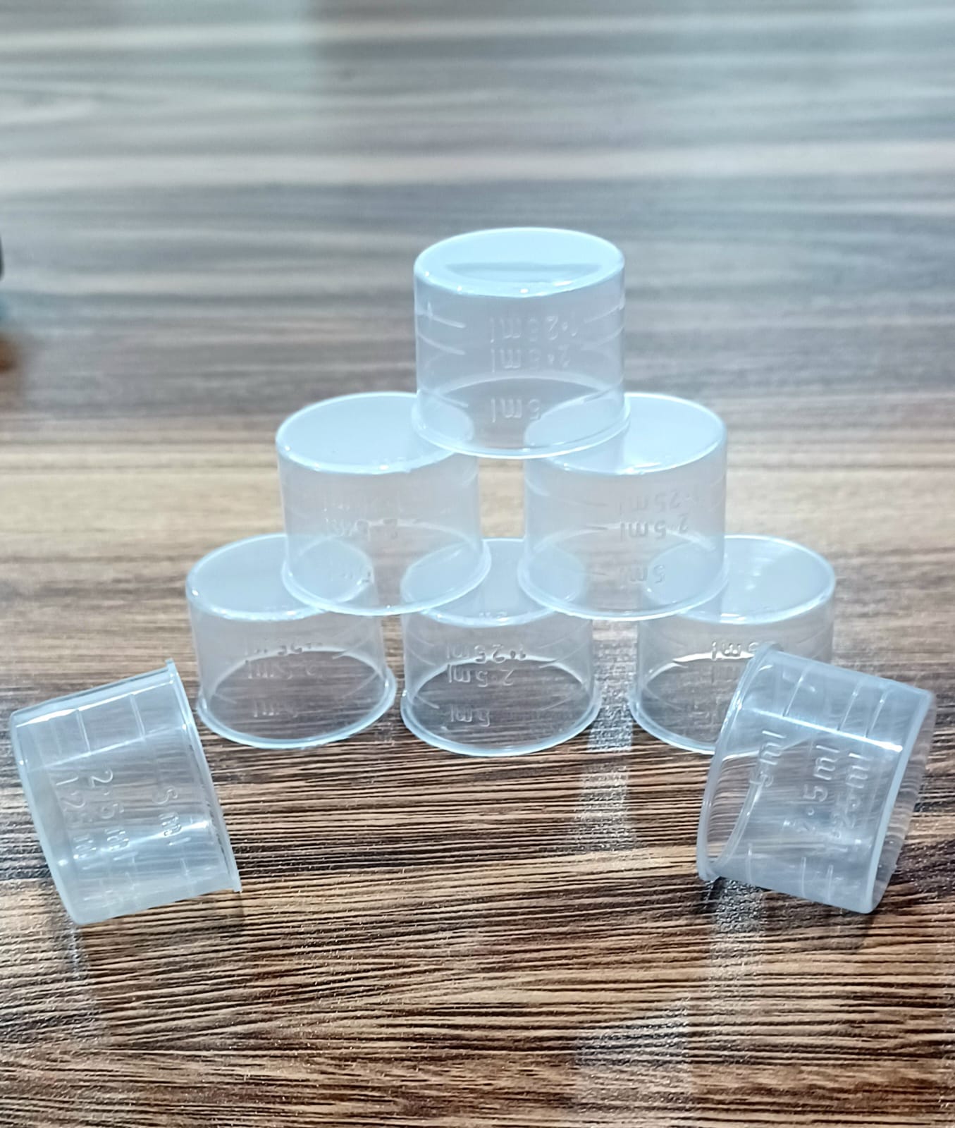 22mm 5ml clear m.cap